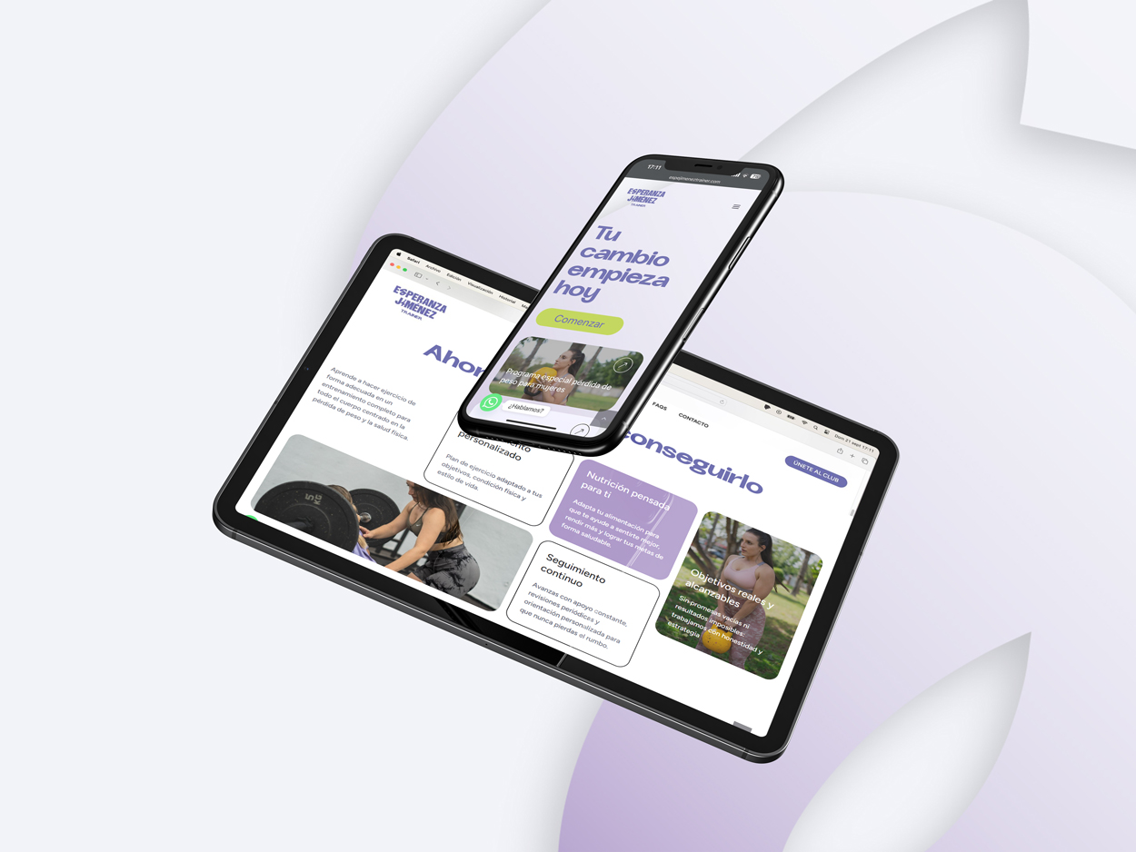 Portada Espe Jiménez Trainer